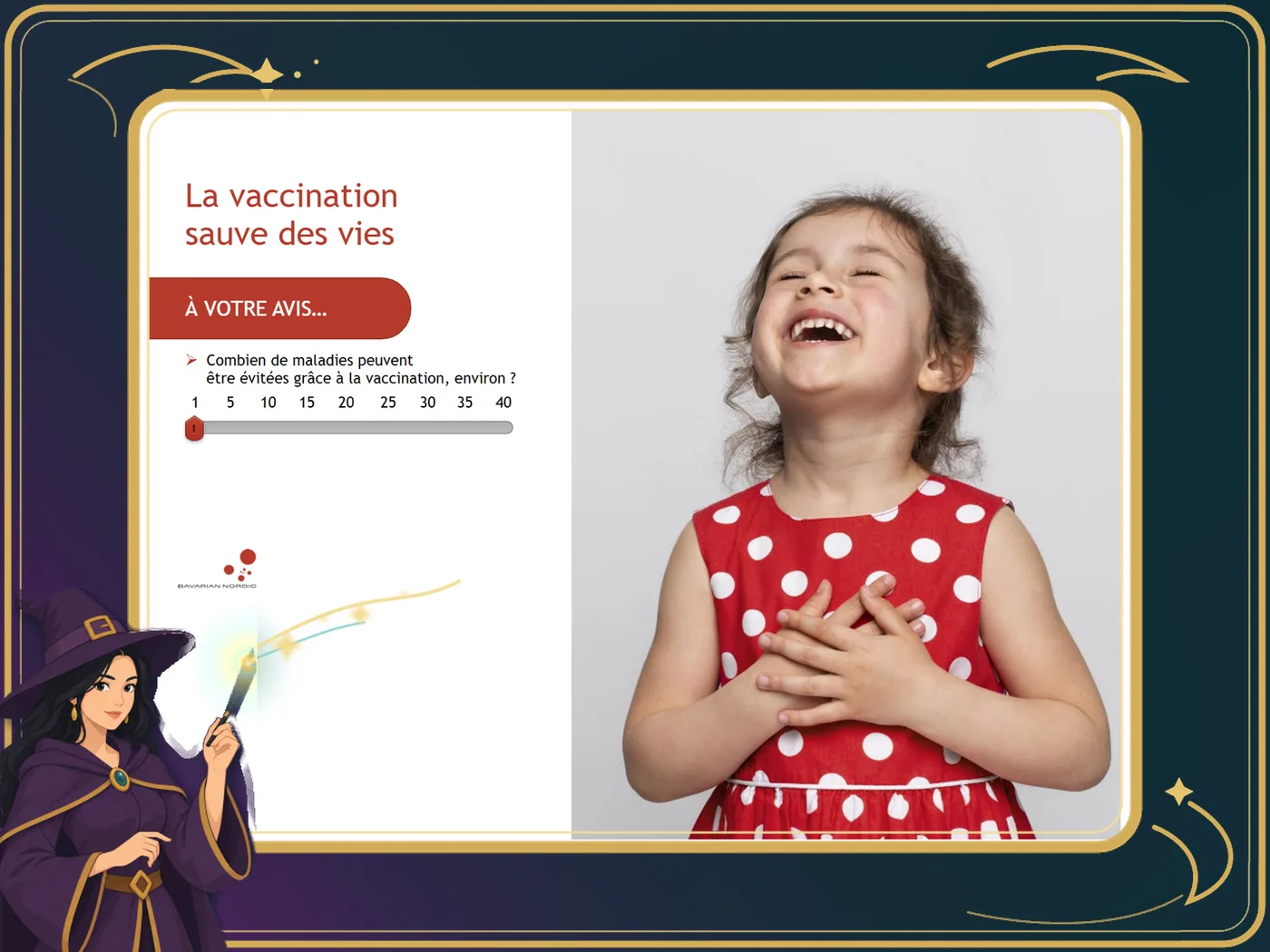 Visuel de présentation de la réalisation Les fondamentaux de la vaccination, OGHMA Learning.